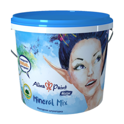 ALina Штукатурка для отделки Alina Paint  Mineral Mix Кызыл-Кум 15кг
