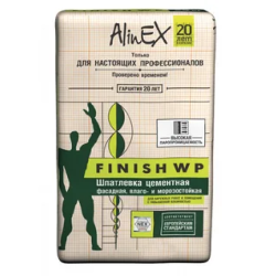 Шпаклёвка гипсовая Alinex Finish WP 25 кг