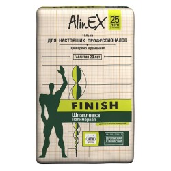 Шпаклёвка гипсовая Alinex Finish (полимерная) 5 кг